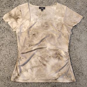 🚩AGB Top w/ Stitched Scrolling Detail